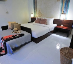 Двухместный номер Superior рядом с пляжем двуспальная кровать в Palm Resort Krabi