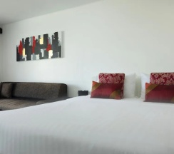Двухместный люкс Deluxe с балконом двуспальная кровать в Citismart Luxury Apartments