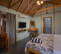 Бунгало с видом на море в Goa Cottages Agonda