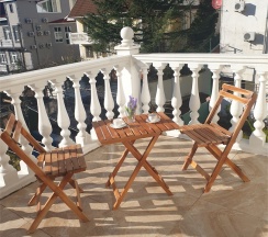 Семейный номер с большой террасой в Anastasia