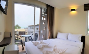 Двухместный номер Standard двуспальная кровать в Top Hostel Samui