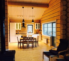 Коттедж улучшенный (Синий дом) в Forrest Lodge Karelia