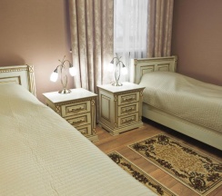 Номер стандарт с 2 односпальными кроватями в Дилижанс