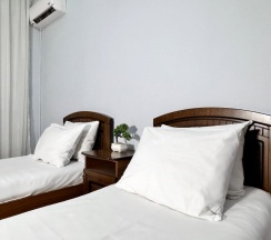 2х местный комфорт с видом на столовую и территорию отеля в Эргес