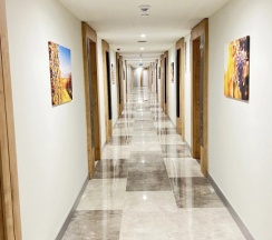 Трёхместные апартаменты с балконом и с видом на море в Апарт-отель MyGeorgia LLC Orbi City