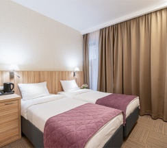Стандарт "Cabin" с 2 односпальными кроватями или одной двуспальной в Harbor Club Hotel