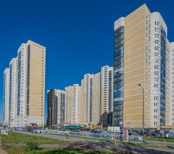 ул. Союзная 27 - этаж 16 комфортная квартира с отдельной спальней в Rooms-Eкб