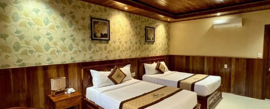 Двухместное бунгало 2 отдельные кровати в Golden Topaz Resort