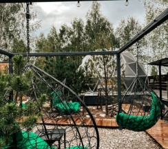 Купол №2 Синий в Barkwood