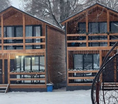 Двухэтажный коттедж 120 кв.м. в Snow white Arkhyz