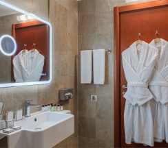 Стандарт с двумя односпальными кроватями в Marins Grand Hotel Астрахань