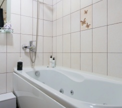 Двухместные апартаменты c 1 комнатой с видом на парк (двуспальная кровать) в Квартира Комфортабельная однокомнатная квартира