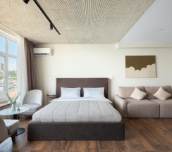 1-комнатная комнта студия Станюковича 48/6 в Sea view apartments