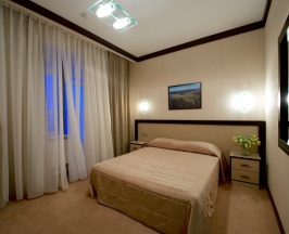 Двухместная студия двуспальная кровать в City