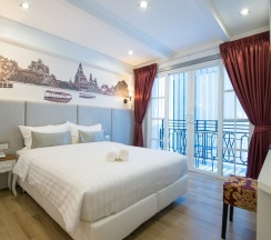 Двухместный номер Standard с балконом двуспальная кровать в White Ivory Bed & Breakfast