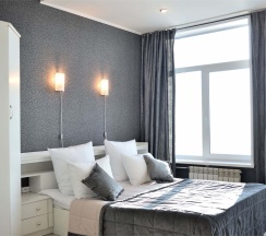 №3. Семейный номер с двуспальной кроватью, диваном и видом на Байкал в Прибой