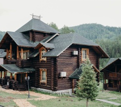 Коттедж Русский Стиль в Медвежья гора в Усть-Коксе