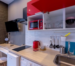 Апарт-отель М149, Студия Red, Московский пр-т 149б в Rentalspb