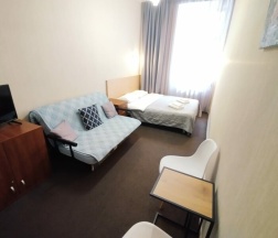 Семейный номер Comfort c видом на город. в Jo inn