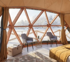 Купол с панорамным видом в Гуляй-город