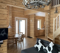 Коттедж премиум (Зелёный дом) в Forrest Lodge Karelia