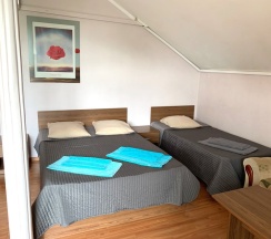 Четырёхместный номер Standard с видом на город в Москвичка