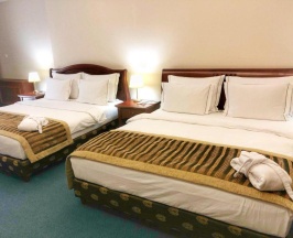 Семейный полулюкс с балконом и с видом на море в Caspian Riviera Grand Palace
