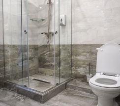 Апартаменты двухкомнатные с камином в Eco village