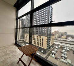 Студия Люкс с балконом для 1-3х взрослых в Nv Hotel