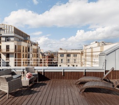 Люкс с террасой в Welton Club