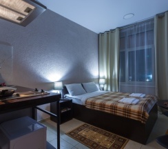 Апартаменты стандарт с двуспальной кроватью в Leohotels Мануфактура