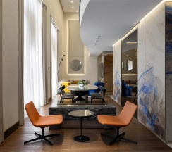 Номер Grand Duplex двухуровневый, вид на море - с двуспальной кроватью, раскладным диваном в Swissotel Resort Сочи Камелия