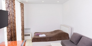 Южно-Сахалинск: Апартаменты Апартаменты Современная студия на Мира 300 12 этаж