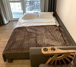 Двухместная студия с балконом на 8 этаже в Ольгинке в Метрикс Девелопмент