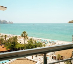 Студия с видом на море в Sunprime Alanya Beach Hotel