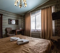 Шале с большой двухспальной кроватью в Софийские вершины