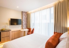 Номер Deluxe с красивым видом из окна в The Key Premier Hotel Sukhumvit