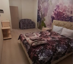 Стандарт АПАРТ 40кв: Кровать 1,6 *Диван 1,5 *Кухня *Панорамный вид *WiFi в Тихая Гавань Центр