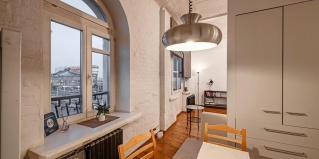 Минск: Апартаменты Апартаменты Стильная Студия в Башне Комплекса Ворота в Город