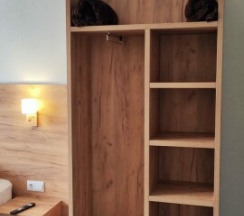 Двухместный номер с балконом с видом на фасад в Amina