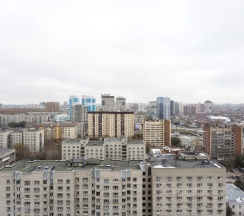 Апартаменты c 1 комнатой с балконом в Hugge Place