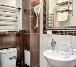 Двухместные апартаменты 16 с видом на парк двуспальная кровать в Exclusive Hotel&Apartments