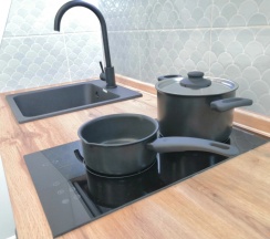 Двухместный люкс с балконом (двуспальная кровать) в Luxury Studio Na Pushkina Flat