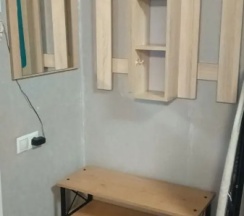 Двухместная студия с балконом (двуспальная кровать) в Уютная квартира