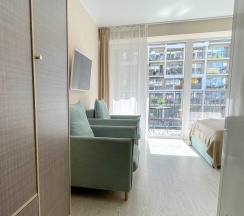 1-комнатные апартаменты, 31м²#7 в Каравелла Сочи