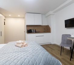 Апартаменты студия в MOKO Apartments (МОКО Апартментс) на улице Бахрушина 1 сектор 1