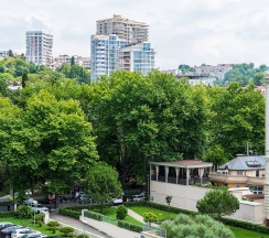 Двухкомнатные апартаменты LUX (5 этаж) в Real Apartments Sochi