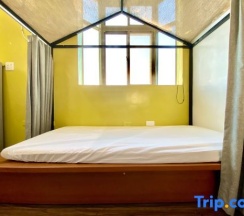 Кровать в общем номере (женский номер) в Bayhouse Hostel Penghu