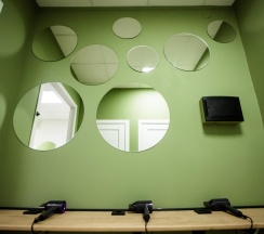 Кровать в 4-местном общем номере в Pillow Hostel