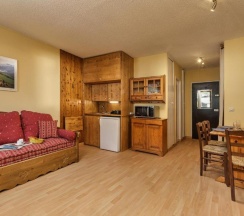 Студия с видом на горы в Chamonix Sud - Bâtiment G 45 - Happy Rentals